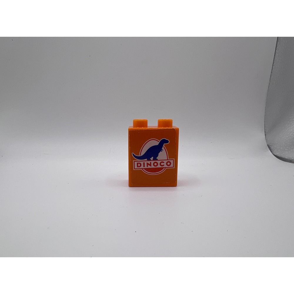 Lego DUPLO Orange Dinoco Rust-Eze Block Replacement Disney's Cars Franchise